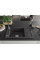 Гранітна кухонна мийка MEXEN ELIAS BLACK GRANITE + сифон CHROME