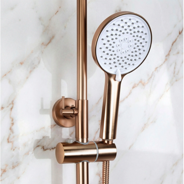 Душевой гарнитур REA ONTARIO BRUSHED COPPER