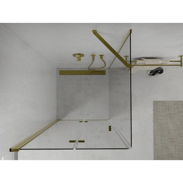 Душова кабіна MEXEN LIMA 80x80 GOLD