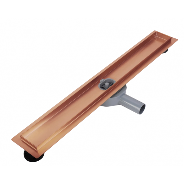 Трап для душа REA NEOX 80 PRO BRUSHED COPPER