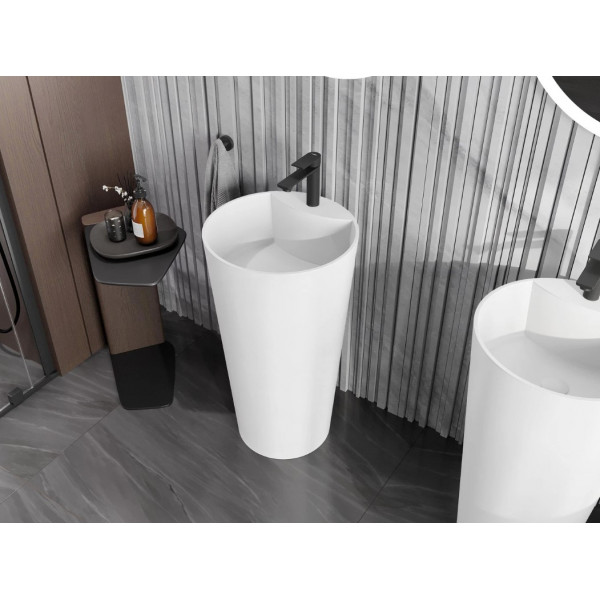 Умивальник (раковина) MEXEN ONYX-2 WHITE MATT підлоговий