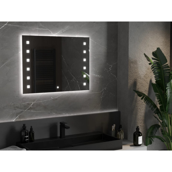 Дзеркало MEXEN NER 80x60 LED прямокутне