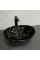 Умывальник (раковина) VBI PARMA MARBLE BLACK GLOSSY накладной