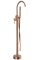Смеситель для ванны REA LUNGO BRUSHED COPPER напольный