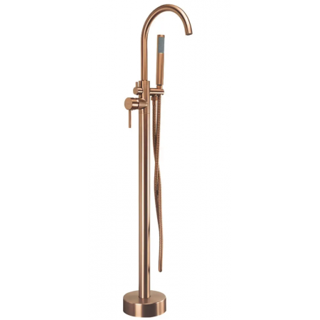 Смеситель для ванны REA LUNGO BRUSHED COPPER напольный