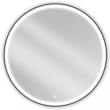 Дзеркало MEXEN ESSO 100 BLACK LED кругле