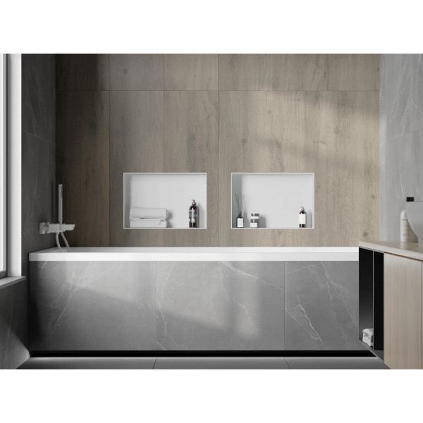 Вбудована полиця MEXEN X-Wall-NR 45x30 WHITE без обідка
