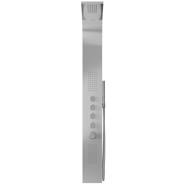 Душова панель CORSAN SAMSARA INOX LED