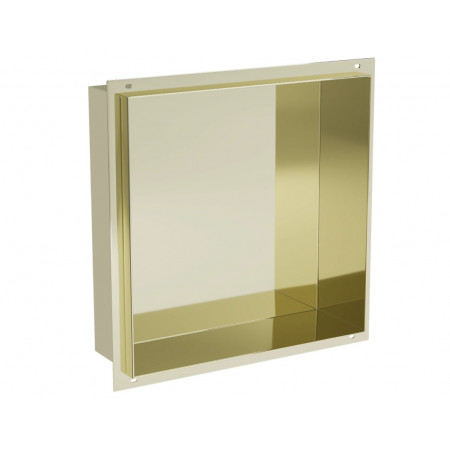 Вбудована полиця MEXEN X-Wall-NR 30 GOLD без обідка