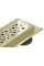 Трап для душу MEXEN FLAT 90 M12 GOLD 360 ° золотий