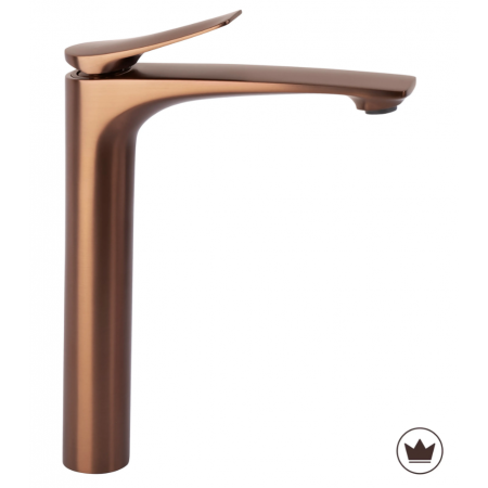 Смеситель для раковины REA VISION BRUSHED COPPER высокий