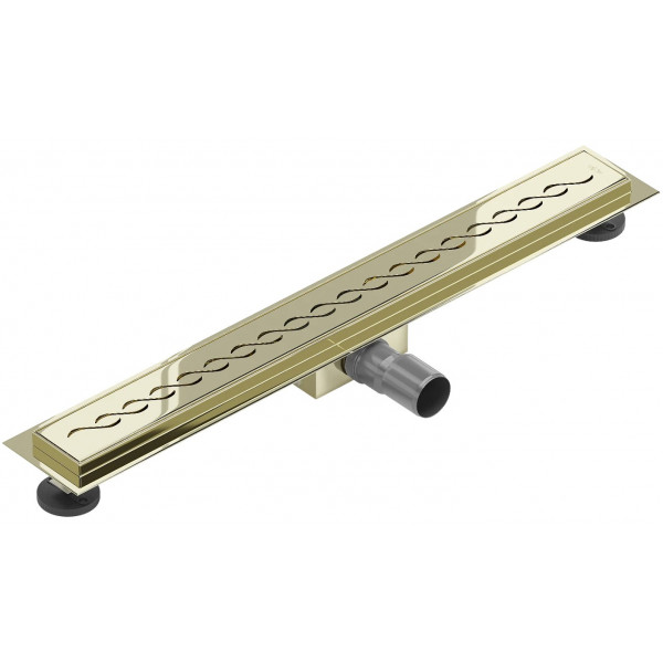 Трап для душу MEXEN FLAT 50 M18 GOLD золотий