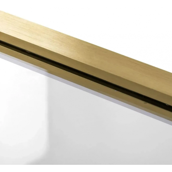 Душевая дверь REA ATLAS 90 L BRUSHED GOLD