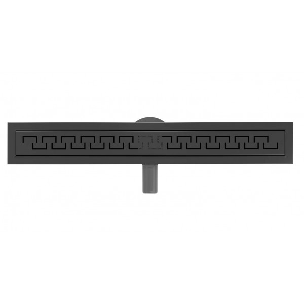 Трап для душу MEXEN FLAT 70 M15 BLACK 360 ° чорний