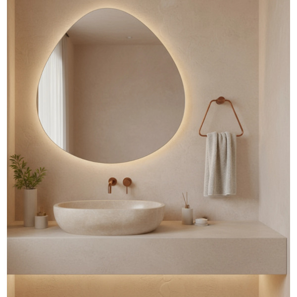 Полотенцедержатель кольцо REA 5810 TOMI BRUSHED COPPER