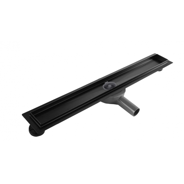 Трап для душа REA NEOX 50 PRO BLACK 2в1 черный