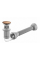 Мебельный сифон REA FLOW + CLICK-CLACK BRUSHED COPPER универсальный