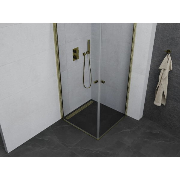 Душова кабіна MEXEN PRETORIA DUO 80x80 GOLD