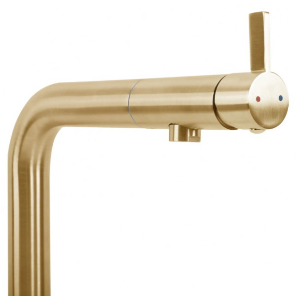 Смеситель для кухни REA COLE BRUSHED GOLD матовое золото