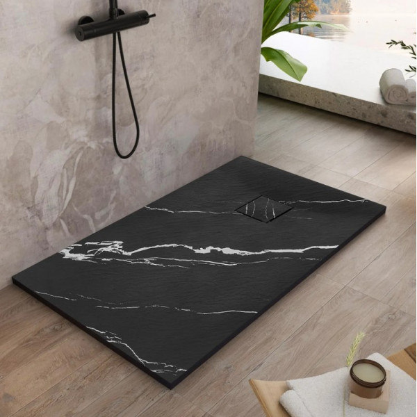 Душевой поддон REA MAGNUM 90x120 CARRARA BLACK