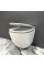 Подвесной унитаз VBI VULCANO WHITE GOLD EDGE