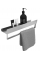 Полка для ванны REA SF01 45 NICKEL BRUSHED