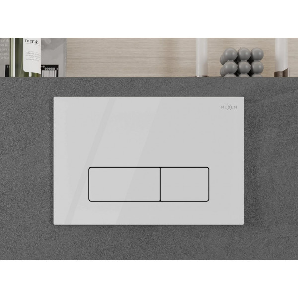 Кнопка змиву для інсталяції MEXEN FENIX 13 SLIM WHITE