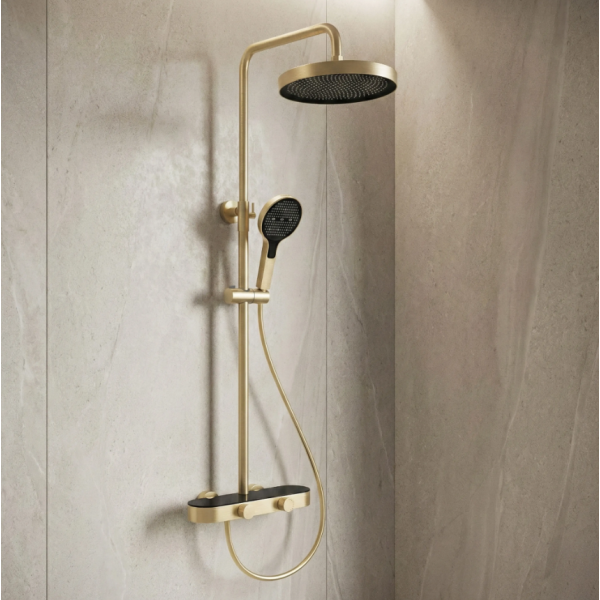 Душевой гарнитур REA CREO BRUSHED GOLD
