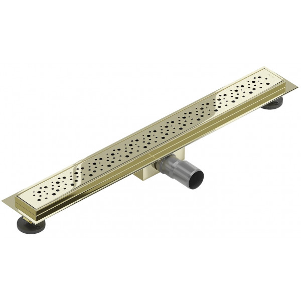 Трап для душу MEXEN FLAT 60 M12 GOLD золотий
