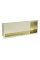 Вбудована полиця MEXEN X-Wall-R 60x20 GOLD з обідком