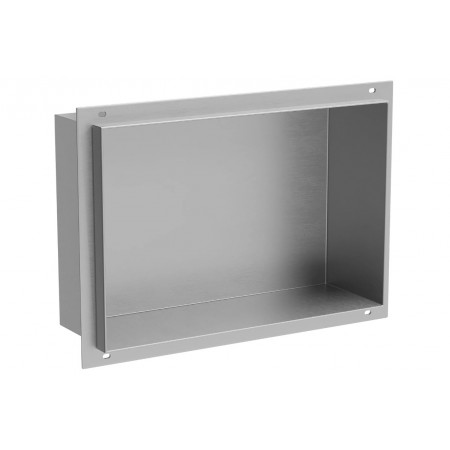 Вбудована полиця MEXEN X-Wall-NR 30x20 INOX без обідка