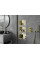 Вбудована полиця MEXEN X-Wall-R 30x20 GOLD з обідком