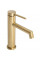 Смеситель для раковины (умывальника) REA FOSS BRUSHED GOLD золотой матовый низкий