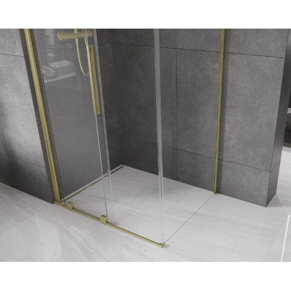 Душова кабіна MEXEN VELAR 120х110 BRUSHED GOLD