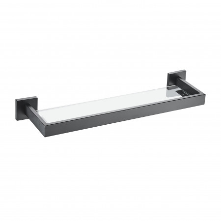 Полка стеклянная VBI JUPITER BLACK