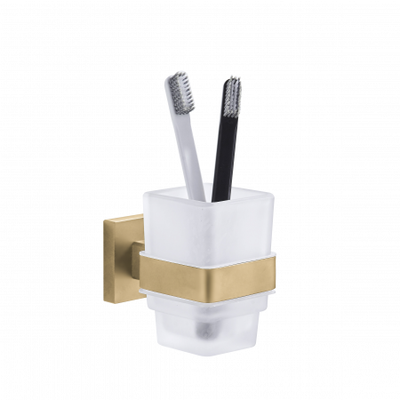 Стакан для зубных щеток VBI JUPITER BRUSH GOLD