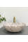 Умывальник (раковина) VBI PARMA GREY STONE GLOSSY накладной