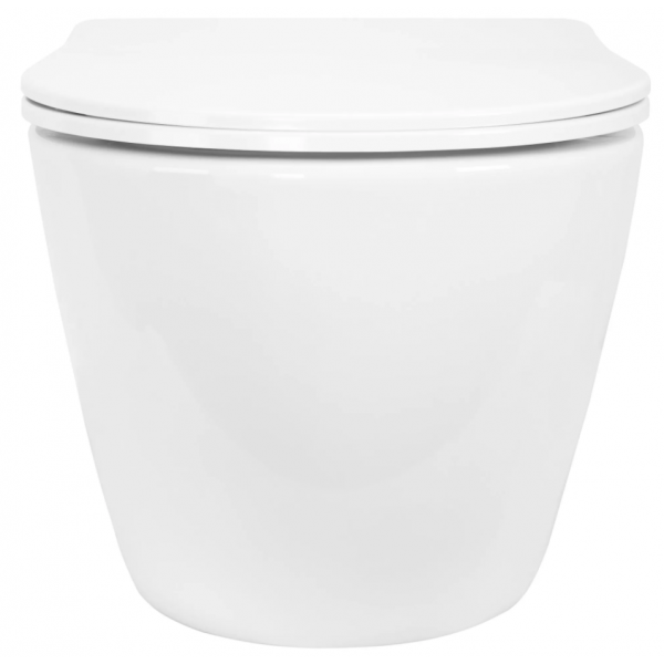 Подвесной унитаз REA CARLO MINI TORNADO NF WHITE