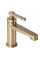Смеситель для раковины (умывальника) REA MONACO BRUSHED GOLD низкий