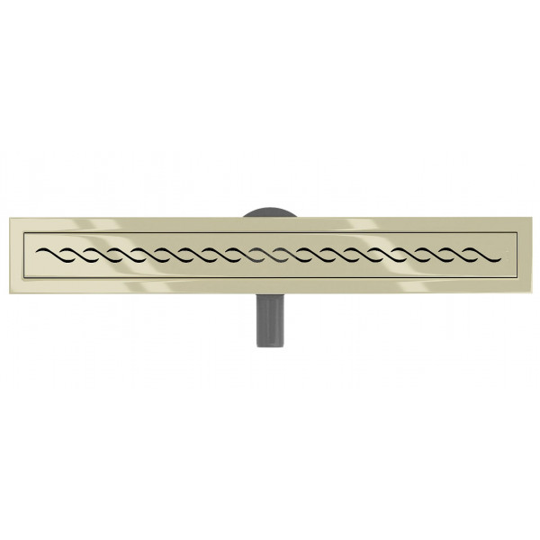 Трап для душу MEXEN FLAT 50 M18 GOLD 360 ° золотий