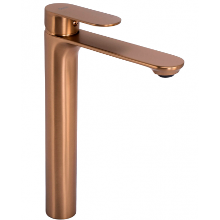 Смеситель для раковины (умывальника) REA DROP BRUSHED COPPER высокий