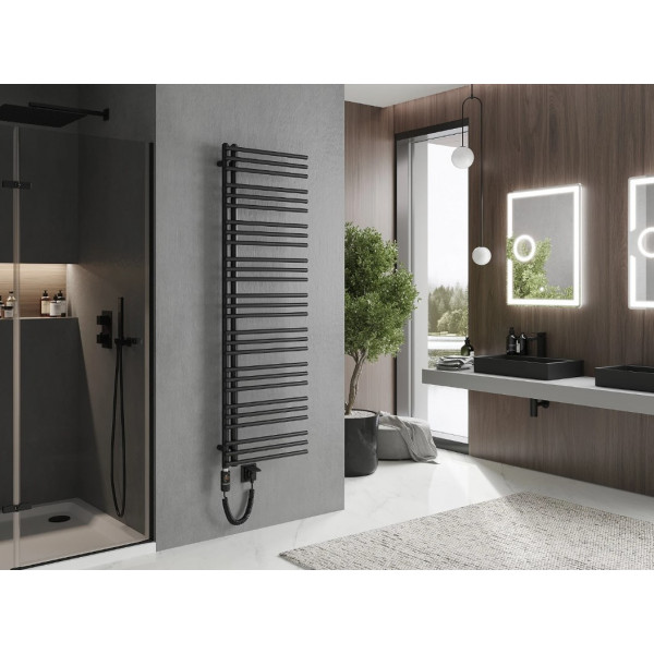 Сушка для рушників MEXEN NEPTUN 160х50 BLACK 900W електричний
