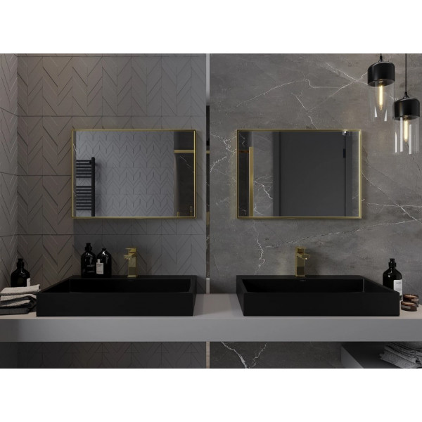 Дзеркало MEXEN LOFT 70x50 GOLD прямокутне