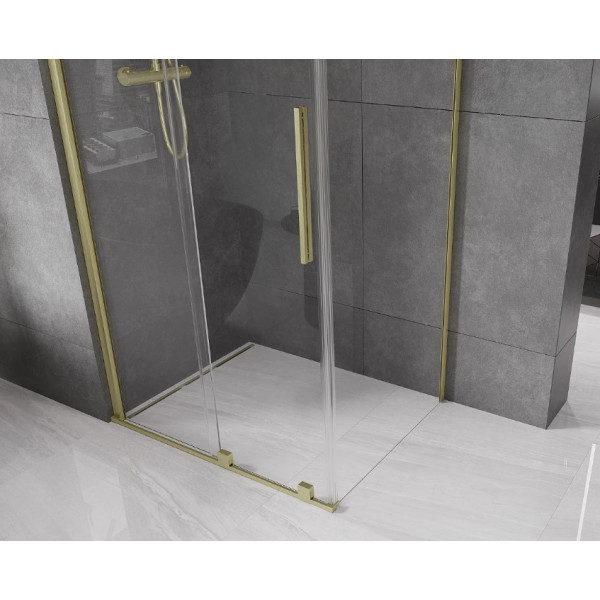Душова кабіна MEXEN VELAR 100х85 BRUSHED GOLD