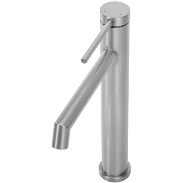 Смеситель для раковины (умывальника) REA FOSS NICKEL BRUSHED никель высокий