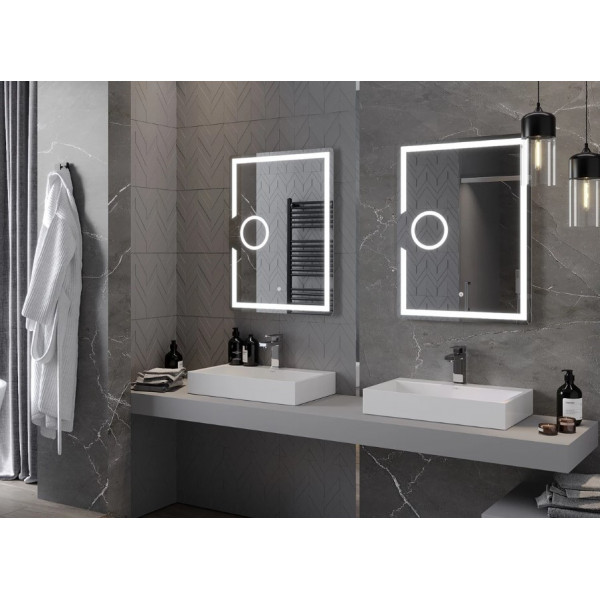 Дзеркало MEXEN ONYX 60x80 LED прямокутне