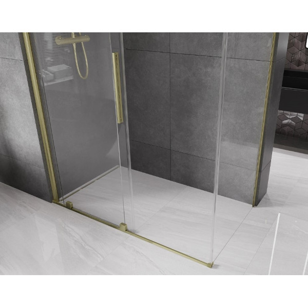 Душова кабіна MEXEN VELAR 160х90 BRUSHED GOLD