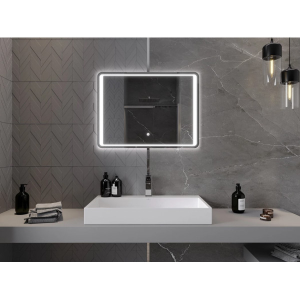 Дзеркало MEXEN ZUSA 80x60 LED прямокутне