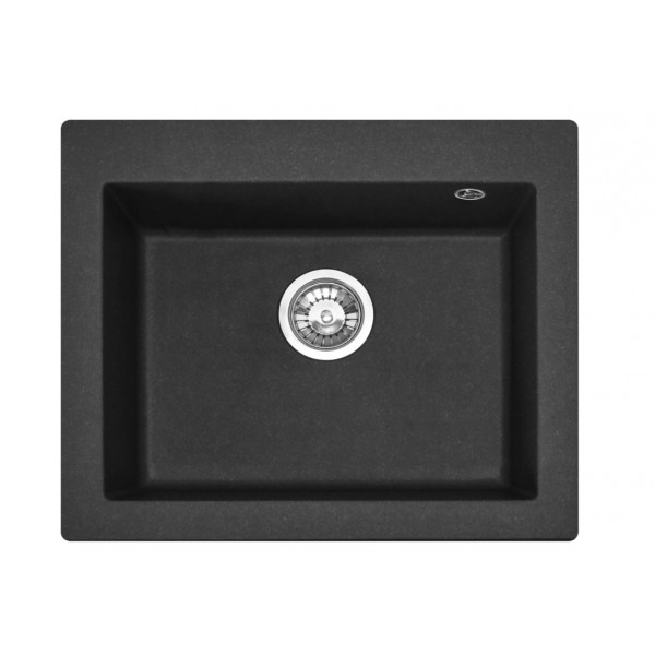 Гранитная кухонная мойка REA WEST XL BLACK