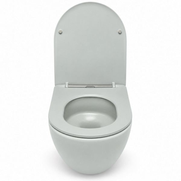 Подвесной унитаз VBI VULCANO LIGHT GREY MATT TORNADO